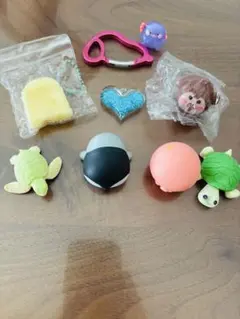 ペンギン　タコ　カメ　スヌーピー型キーホルダー　他まとめ売り
