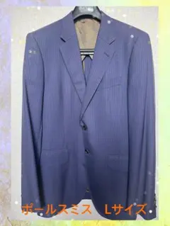【美品】Paul smith テーラードジャケット 花柄 Cerruti L紺