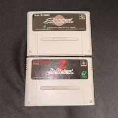 SFC アクトレイザー & アクトレイザー2 セット ソフトのみ