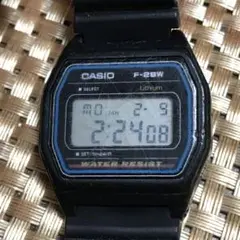 超レア!1980年代 CASIO カシオ デジタル文字盤 F-28W 電池交換済