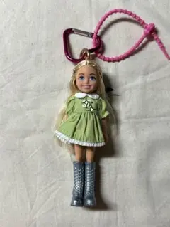 【ラスト】　USAマテル社　バービーチェルシードールチャームバッグチャームCロゴ Barbie - USAバービー チェルシーマテル社キーリング正規品