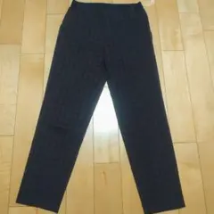 最終値下げ★美品✨️ユニクロ　イージーアンクルパンツ　Ｓ　チェック　ネイビー