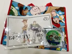 トイストーリー　 コースター　イラスト　ショッピングバッグ　セット