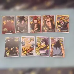 ヒーローチップス3 カード 9枚まとめ売り 切島鋭児郎 他