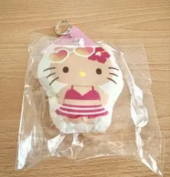 日焼けキティー　 サンリオ ハローキティ ぬいぐるみ クッション　キーホルダー