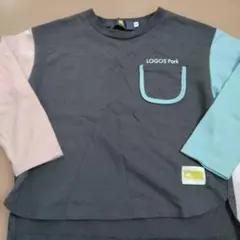LOGOS Park 長袖カットソー クレイジーパターン 110cm