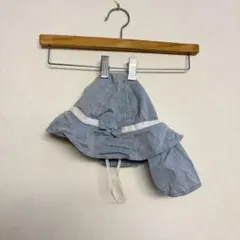 ミキハウス　子供用ハット　水色　L
