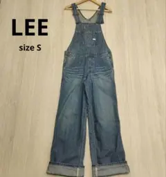 LEE リー デニム サロペット メンズ S ブルー オーバーオール ジーンズ