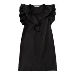 美品 LANVIN ランバン フランス製 シャンブレータフタワンピースのサムネイル