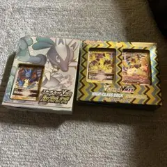 未開封ポケモンカードゲーム　ハイクラスデッキ　ゼラオラとスターターセットルカリオ