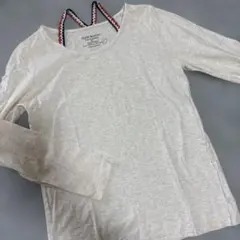 HEART MARKET 長袖Tシャツ ライトベージュ