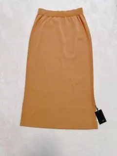 【新品未使用】ヤマダヤ aga ブラウン ニット タイトスカート 9号