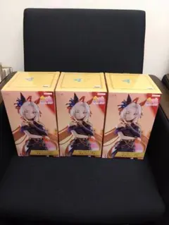 ウマ娘 オルフェーヴル フィギュア 新品未開封 ラウンドワン限定3個セット