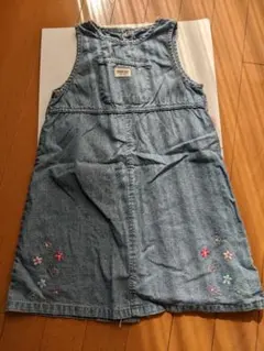 デニム ジャンバースカート 120cm