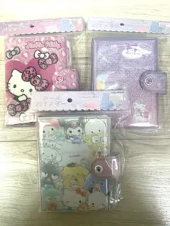 【正規品未開封】シールバインダー 3個セット　キティ　サンリオキャラクター