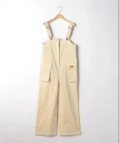 【ジュニア】〔別注〕UNIVERSAL OVERALLコーデュロイ　オフホワイト