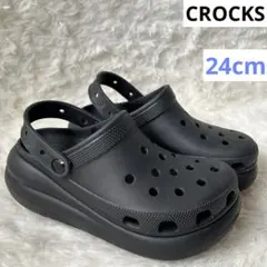 CROCKS メガクラッシュクロッグ　24cm 厚底サンダル　スリッポン