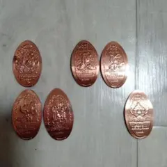 ディズニーランド スーベニアメダル 2015年 月替わり 6枚