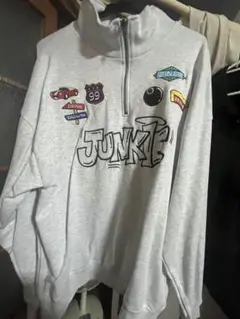SPINNS ハーフジップ Lサイズ