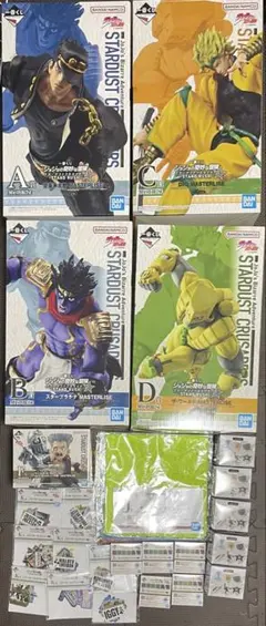 ジョジョの奇妙な冒険一番くじ　A B C D F ラストワン 32点