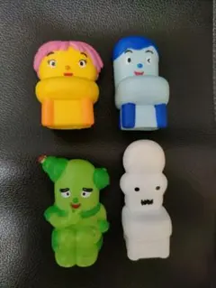 みいつけたコッシーサボさんホネーキンレグフィギュア 4体セット
