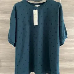 【未使用・タグ付き】Samansa Mos2 花プリント半袖Ｔシャツ