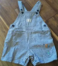 OshKosh Baby チェック柄 オーバーオール 70サイズ