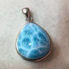 ⭐︎【天然】ラリマー ペンダントトップ s925 6.3g - メルカリ
