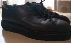 Onitsuka厚底レザーカジュアルシューズ 黒