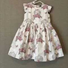 MONNALISA ワンピース　花柄のサムネイル