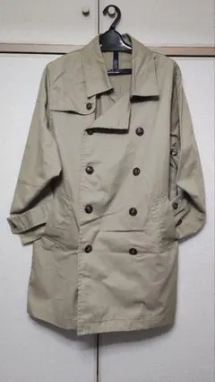 samrang トレンチコート　メンズ　L　ベージュ