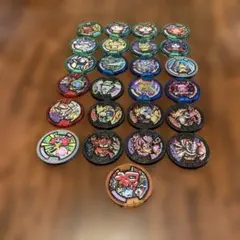 妖怪ウォッチ　メダル　25枚