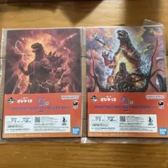 一番くじ　ゴジラ　-1.0 2023 G賞　キャンバス風イラストボード