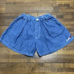 DOUBLE.B ハーフパンツ 130cm デニムブルー