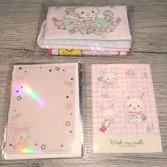 シークレット硬質カードケース　オーロラ　巾着　シール　ウィッシュミーメル　セリアのサムネイル