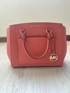 MICHAEL KORS コーラル ハンドバッグ