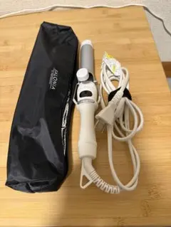 SALONIA カールヘアアイロン ホワイト