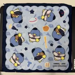 サムライジャパン×サンリオ ハンドタオル　E賞　タイトーくじタキシードサム