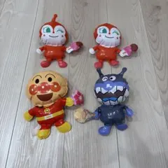 アンパンマン フィギュア おもちゃ　4体セット