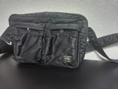 PORTER tanker ボディバッグ ブラック
