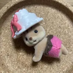シルバニアファミリー 赤ちゃんケーキパーティーシリーズ　くるみリスの赤ちゃん