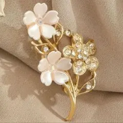 新品 桜 花 ブローチ フォーマル 卒園式 卒業式 入園式 入学式 ピンク o