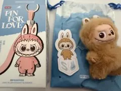 【LABUBUラブブ】MONSTERS PIN FOR LOVE イニシャルS