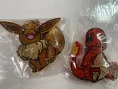 ポケットモンスター イーブイ＆ヒトカゲ キラキラストーンキーホルダー