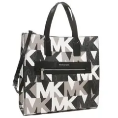 MICHAEL KORS ロゴトートバッグ ブラック