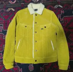 【美品】Lee イエロー ボアジャケット Sサイズ