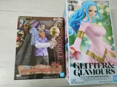 ワンピース クロコダイル、ビビ フィギュア2点セット