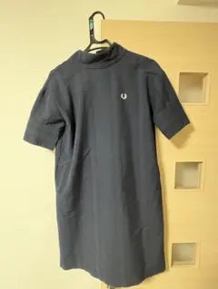 FRED PERRY フレッドペリー フレペリ ネイビー 半袖ワンピース