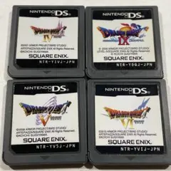 ドラゴンクエストⅣ、Ⅴ、Ⅵ、Ⅸ 4本セット