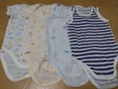 UNIQLO メッシュボディスーツ 4枚セット 90サイズ